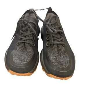 Allbirds Trail Runners SWT M8 Black Wool Sneakers Gum Sole Men's US 8 Shoes